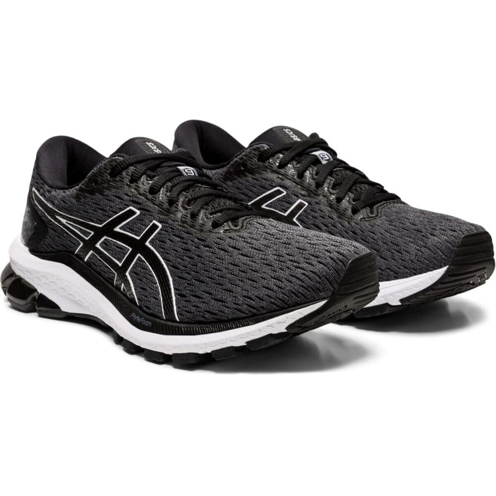 ASICS GT-1000 9 Women Running Shoes Carrier Grey/Black 9.5 Wide